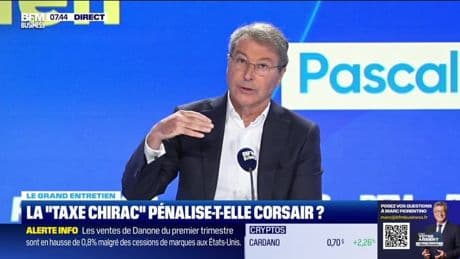 Le Grand entretien : La "taxe Chirac" pénalise-t-elle Corsair ? - 23/04