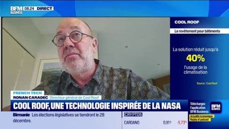 Cool Roof, la peinture de toit durable: « Une durée de vie de 10 ans », assure Ronan Caradec, directeur général