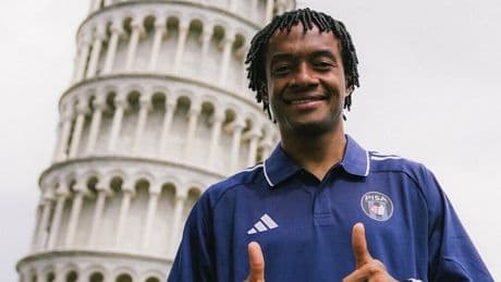 <p>Cuadrado ufficiale al Pisa: dopo la Juve sempre i colori... nerazzurri</p>