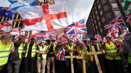 Mehr als 100.000 Menschen bei rechter Großdemo in London