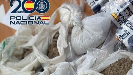 Operación antidroga en España: 15 detenidos en una organización que introducía heroína desde Turquía