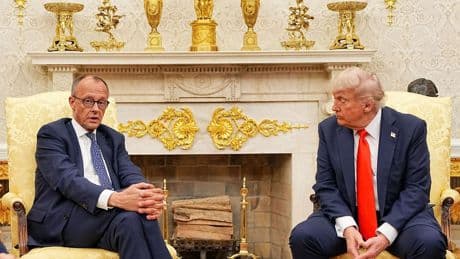 Antrittsbesuch: Merz: Ging bei Gesprächen mit Trump nicht um AfD