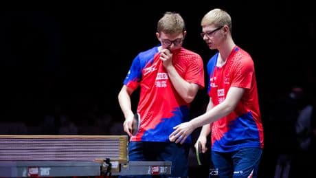 Mondiaux de tennis de table : les frères Lebrun échouent aux portes de la finale