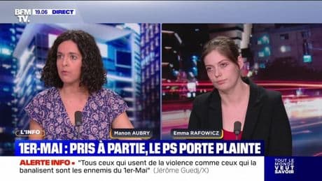 1er mai : pris à partie, le PS porte plainte - 01/05
