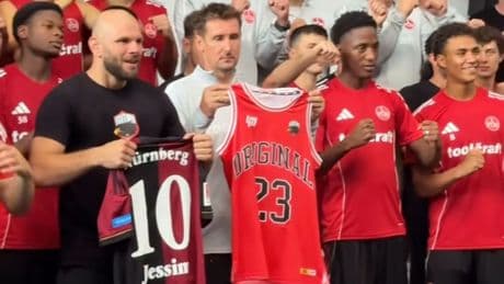 FCN-Training mit MMA-Profi - Trikotpanne bei Star-Besuch