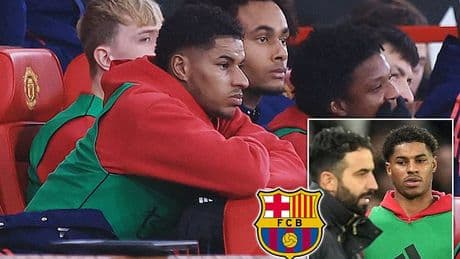 Marcus Rashford's agent 'holds meeting with Barcelona chief Deco in Spain' - as Man United outcast eyes exit this summer