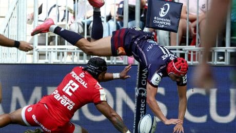 UBB-Toulouse : insaisissable Samu, la fusée Bielle-Biarrey, en vidéo, les essais de la demi-finale de Champions Cup