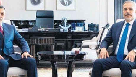 Bakan Fidan, Basra Valisi İdani’yi kabul etti