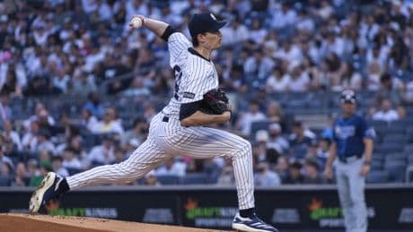 Max Fried dominates as Yankees one-hit Rays to take series opener
