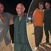Conor McGregor poses with 'yacht neighbour' David Beckham and sons Romeo and Cruz as UFC star hails football legend's 'dynasty'
