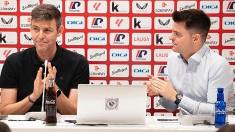 Sergio Navarro deja el Athletic: "Me voy siendo mejor entrenador y gestor"