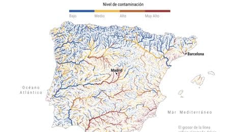 El río Iro, el más contaminado por fármacos de toda la península Ibérica