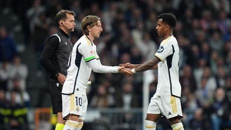 Rodrygo, a Modric: "Papá, es un día muy triste"