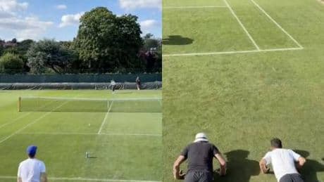 Wimbledon, allenamento tra numeri uno: Sinner contro Sabalenka con "penitenza"