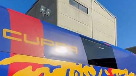 El autobús del Barça para el Clásico, preparado