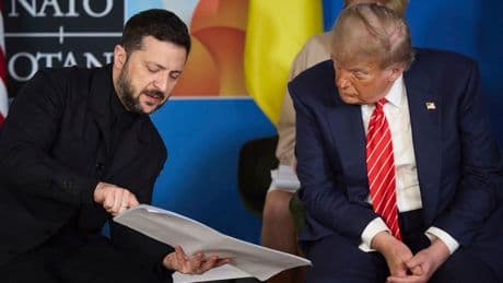 Trump zu Selenskyj: "Wolodymyr, kannst du Moskau angreifen?"