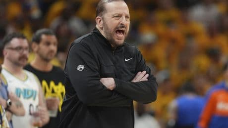 Jalen Brunson incredulous over Tom Thibodeau job security question: ‘Come on’