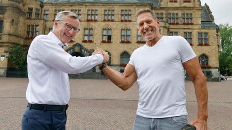 Vor Kurzem kämpfte er noch für Merz - Ralf Moeller macht sich plötzlich stark für SPD