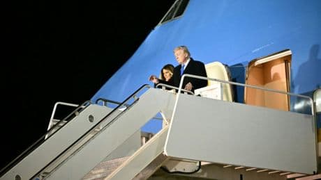 Trump: Abendessen auf Flug nach Rom statt Geschenk für Ehefrau Melania