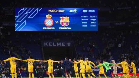 FC Barcelona Vs. Espanyol Line Up: A Chance To Win La Liga
