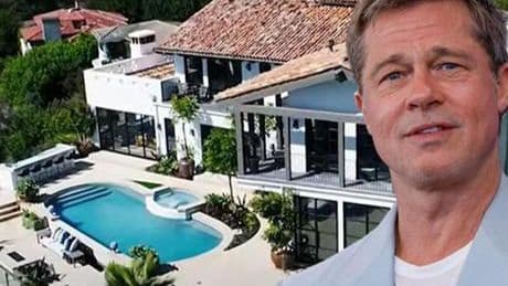 Brad Pitt'in Hollywood'daki yeni sarayı! Değeri dudak uçuklattı