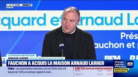 Fauchon a acquis la maison Arnaud Larher