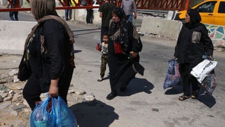The West Bank is in the firing line without shelters or air-raid sirens.