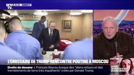 "Il est en train de se faire mener par le bout du nez par Poutine", estime Bernard Guetta à propos de Donald Trump