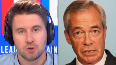 LBC Presenter Fact Checks Nigel Farage's Claim Small Boats Have Made UK More Dangerous For Women And Girls