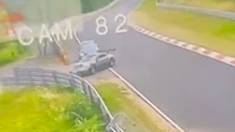 Sports car sent flying at iconic F1 track that Max Verstappen condemned as 'too dangerous'