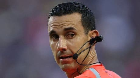 Bizarre moment referee tries to show a red card at Club World Cup and pulls out something very different