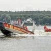 Rettungseinsatz: Suche nach untergegangener Person im Tegeler See