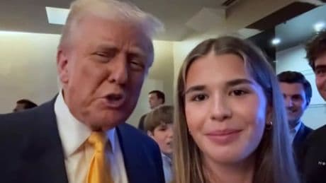 Trump’s granddaughter Kai shares behind the scenes footage of UFC appearance