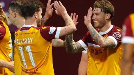 Motherwell star sets sights on seventh place, and top goal-scorer kudos