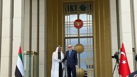 Başkan Erdoğan El-Nahyan'ı resmi törenle karşıladı