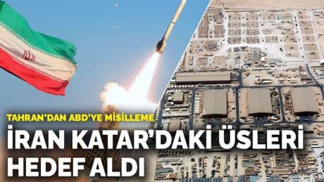 Tahran'dan misilleme: İran'dan Katar'daki ABD üslerine saldırı