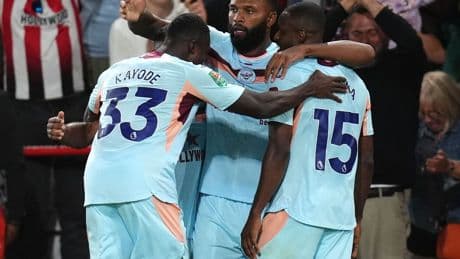 Brentford through after holding off Bournemouth in Carabao Cup