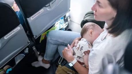 'Plane passenger refused to sit next to my baby - but I got the last laugh'