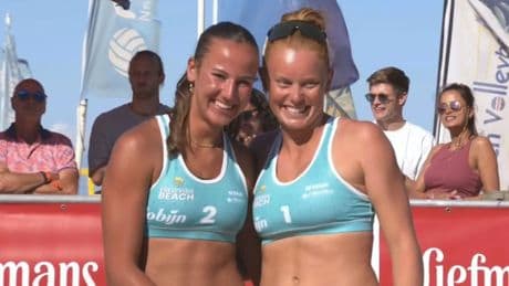 NK beachvolleybal: Boermans/De Groot en Bekhuis/Van Driel pakken goud