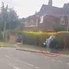 Instant Karma! Speeding e-scooter riders crash into each other after hurtling down pavement