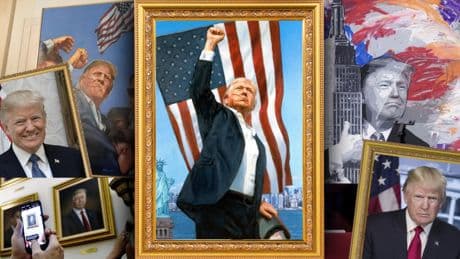 Putin’s gift of a Trump portrait plays to the vanity of a president