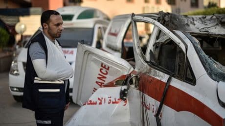 Gazze'de ambulans şoförünün araç kullanırken kalp masajı yaptığı minik Meryem hayatını kaybetti