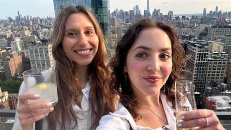 We went to an exclusive NYC Tech Week happy hour. Here's a peek inside the boozy rooftop event.