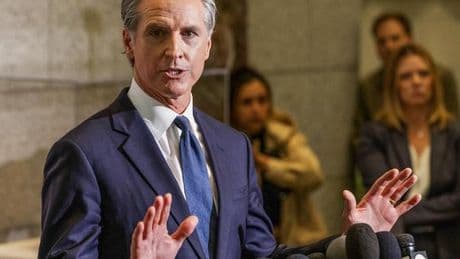 Le démocrate Gavin Newsom, un présidentiable américain