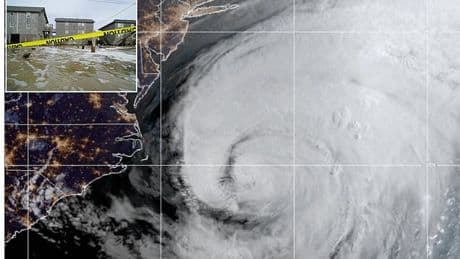 Hurricane Erin surges north: Millions warned of threat to life from Virginia to New York