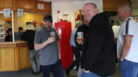Alcohol at football plans supported by local club as Stirling fans enjoy tipple
