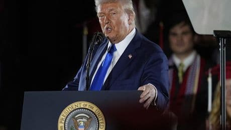 Trump claps back at courts for 'interfering' with job, asks 'how you can give due process' to illegal migrants