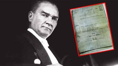 Atatürk’e Niğdeli manavın kestiği fatura