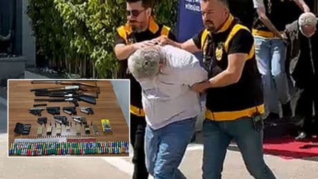 Evinden cephane çıktı... Güldüren savunma!