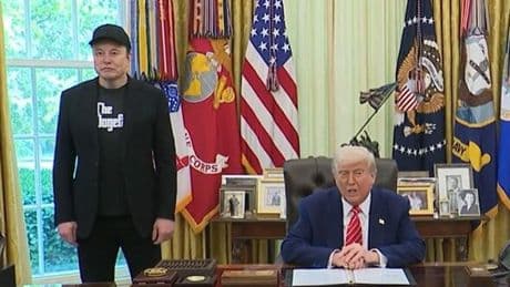 Donald Trump gifts Elon Musk White House key and vows 'he will be back'
